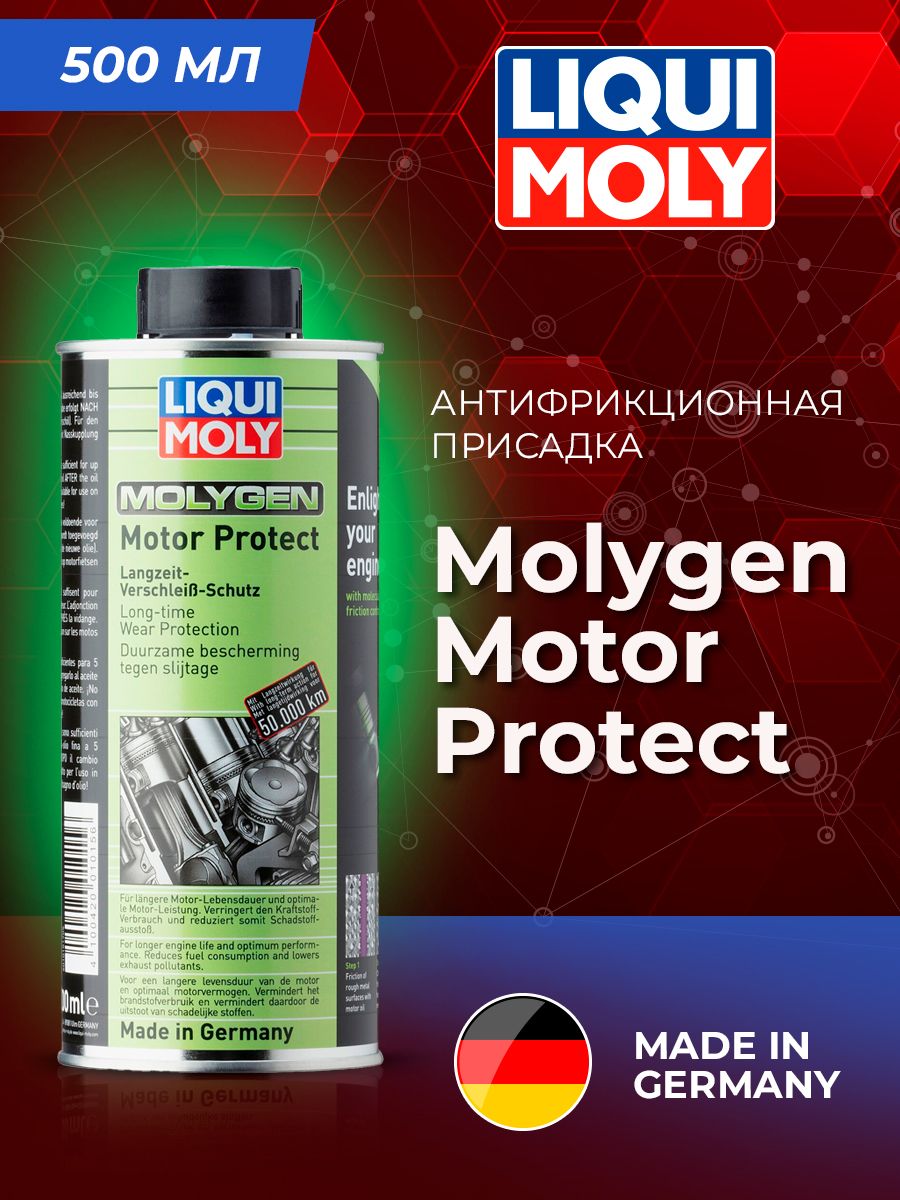 АнтифрикционнаяприсадкаLiquiMoly"MolygenMotorProtect",500мл