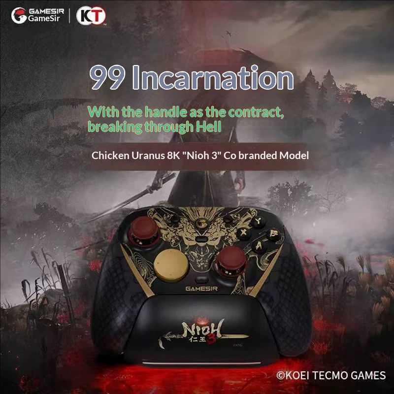 GamesirG7PRONIOH3Версия,8000Hz,ПодключениекПКипо2.4ГГц,кмобильнымустройствампоBluetooth.TMR-стик,двухрежимныетриггеры(ПодключениеXboxнеподдерживается.)ещененачалпродавать