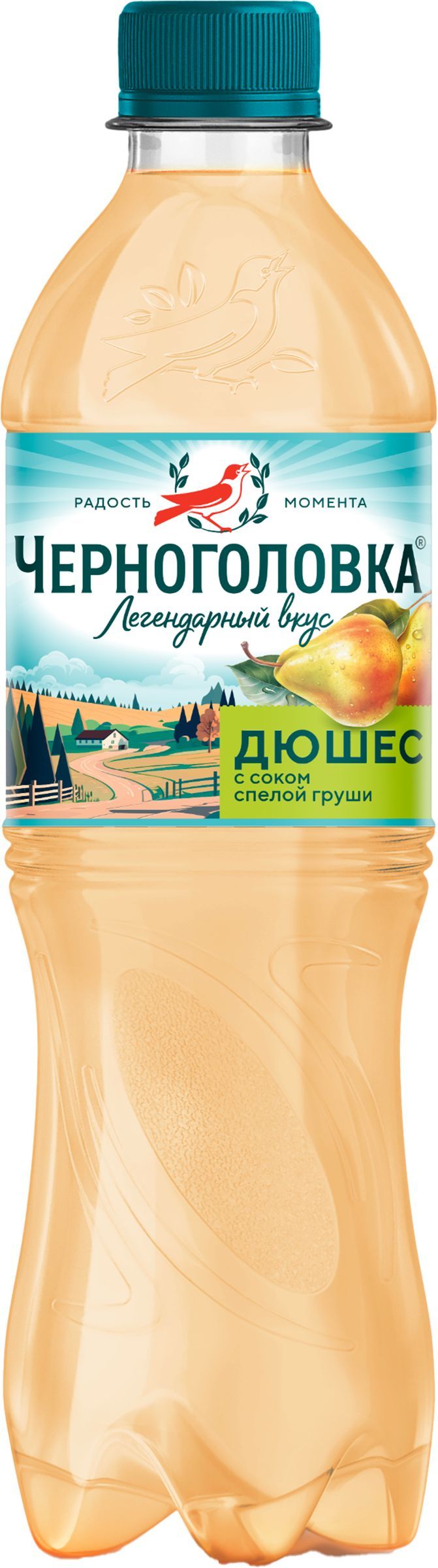 НапитокбезалкогольныйЧЕРНОГОЛОВКАДюшессильногазированныйПЭТ,0.5L