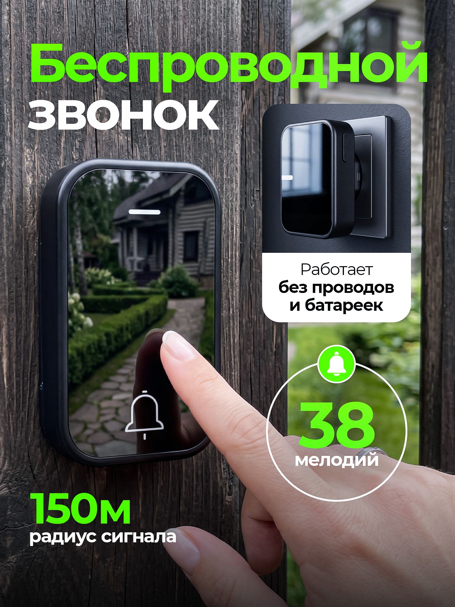 Звонокдверной50дБIP44