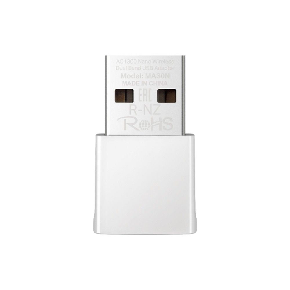 Wi-FiUSB-адаптерMercusysMA30N,AC1300,двухдиапазонный