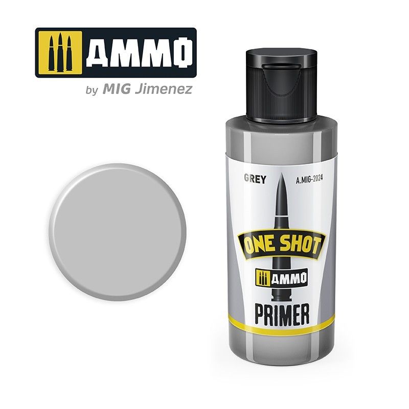 ГрунтовкаONESHOTPRIMERGrey(AmmoMig)(60ml)