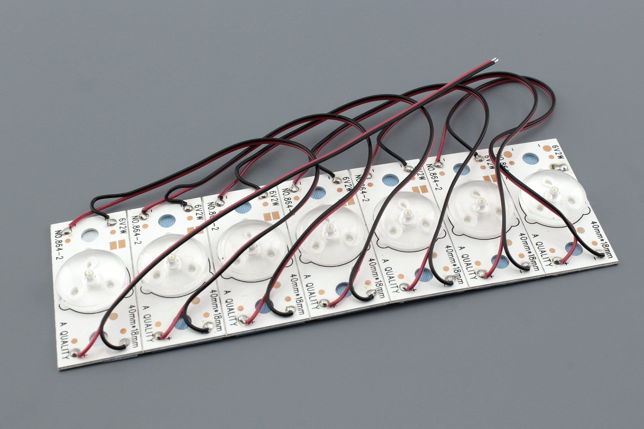 Светодиоднаяподсветкадлятелевизороввыпуклаялинза6V2W(комплект7шт)