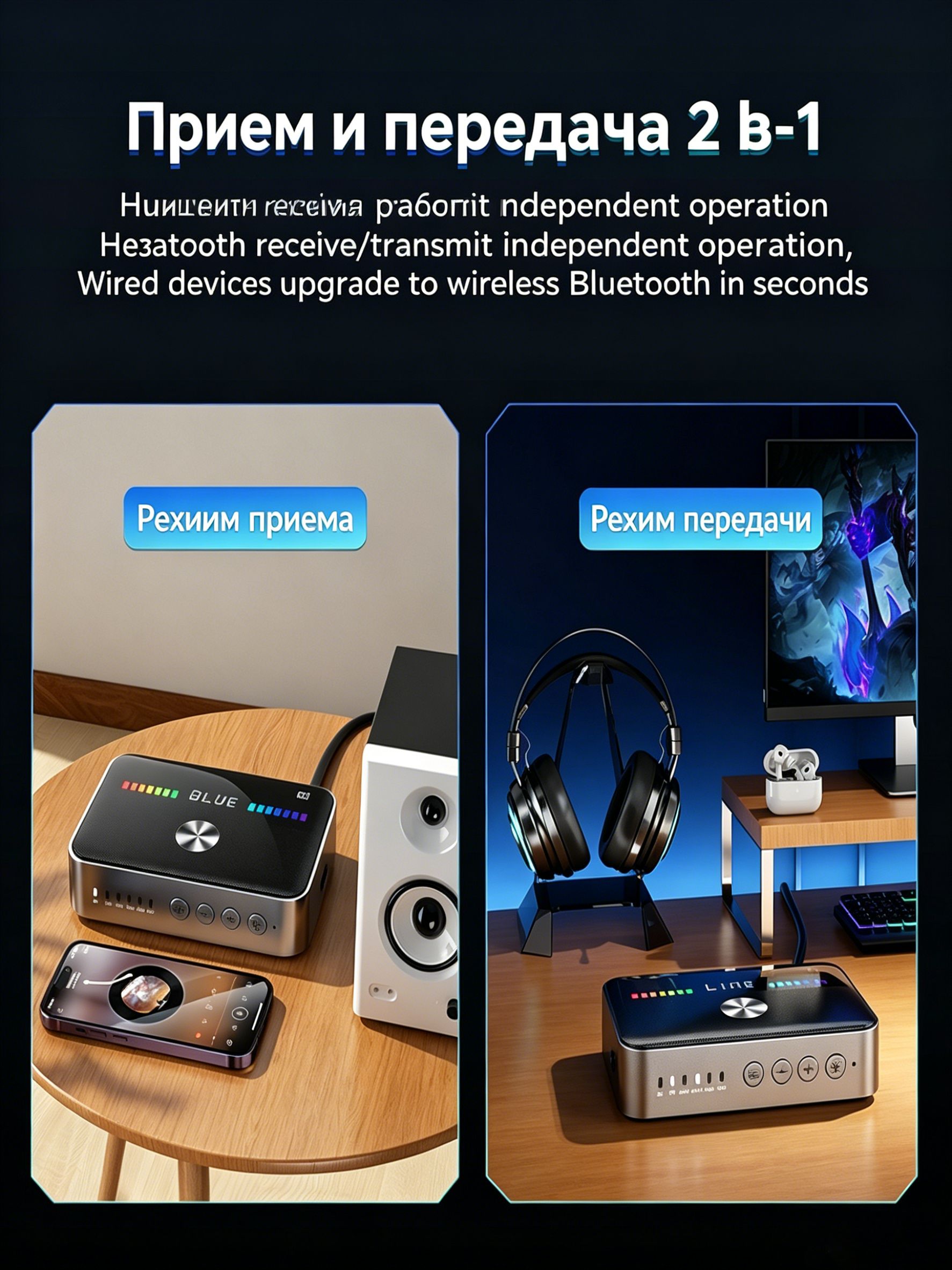 OMS-M13NFCBluetooth6.0Приемникипередатчик